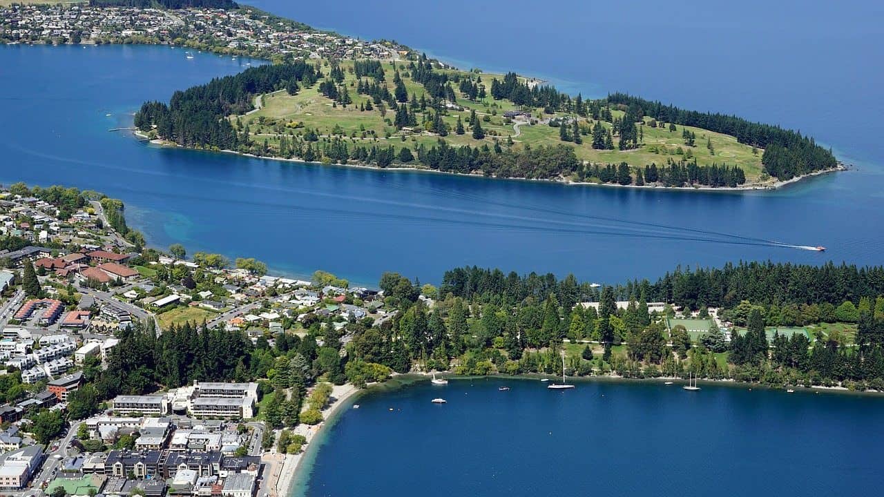 Leben in einer Stadt in Neuseeland