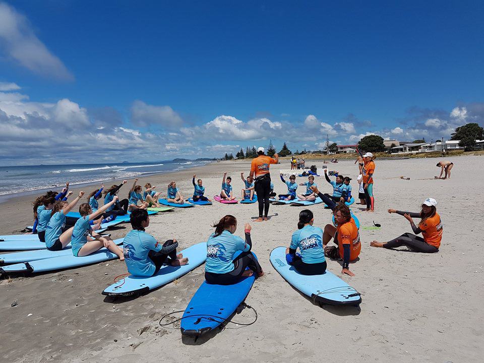 Waihi College Neuseeland Surfing